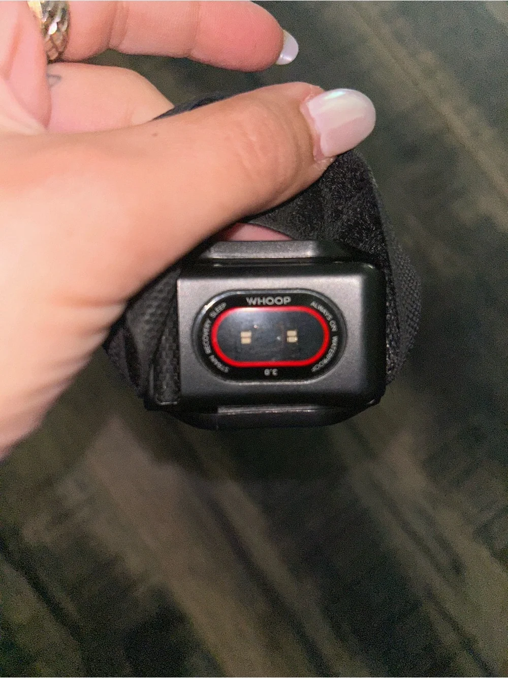 Whoop activity Tracker Smart Wristband in Black - 3.0